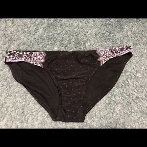 Black bikini bottom